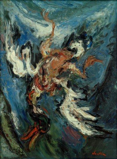 Ch. Soutine, Ente auf blauem Grund von Chaim Soutine